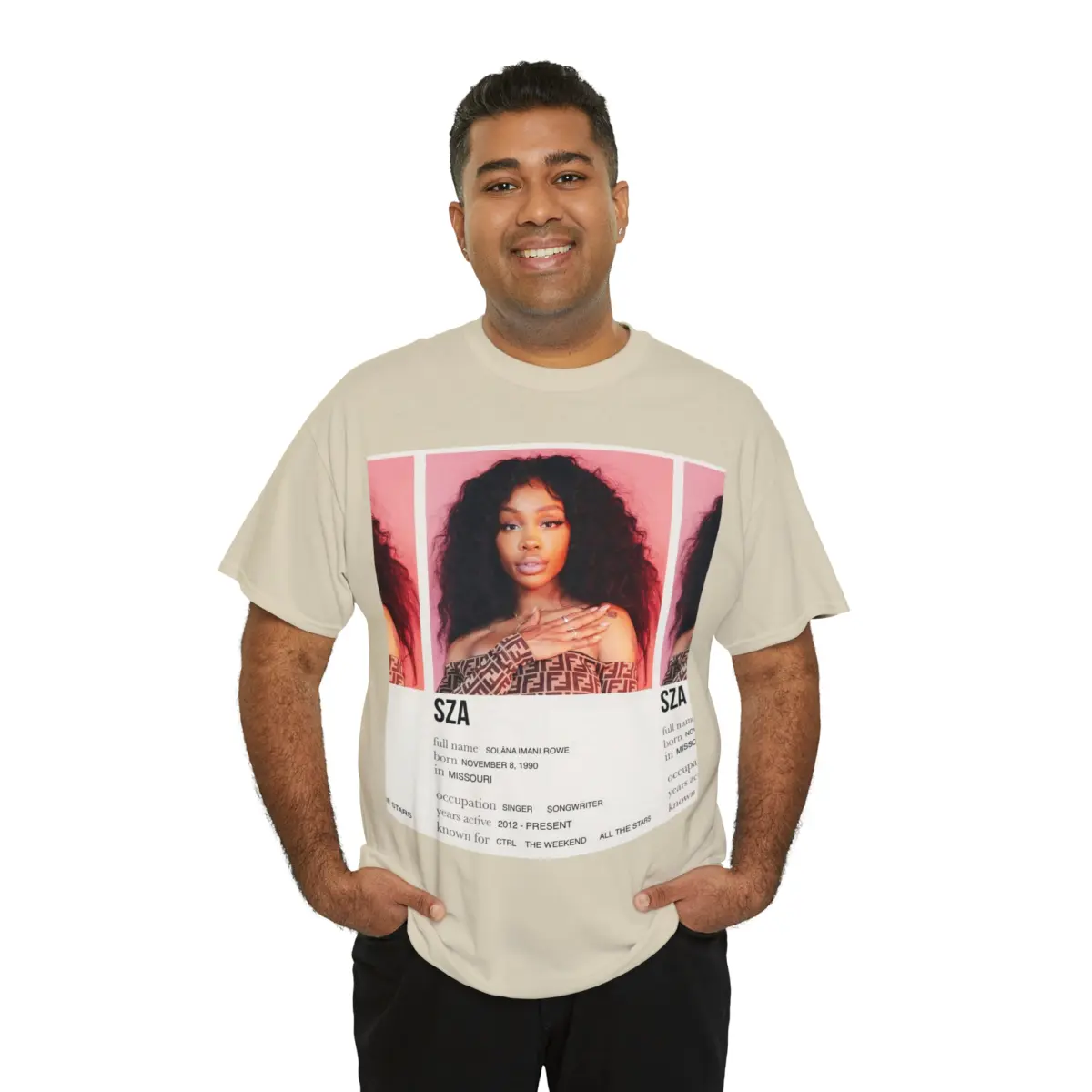 SZA- All The Stars T-shirt - 6ixmerchandise
