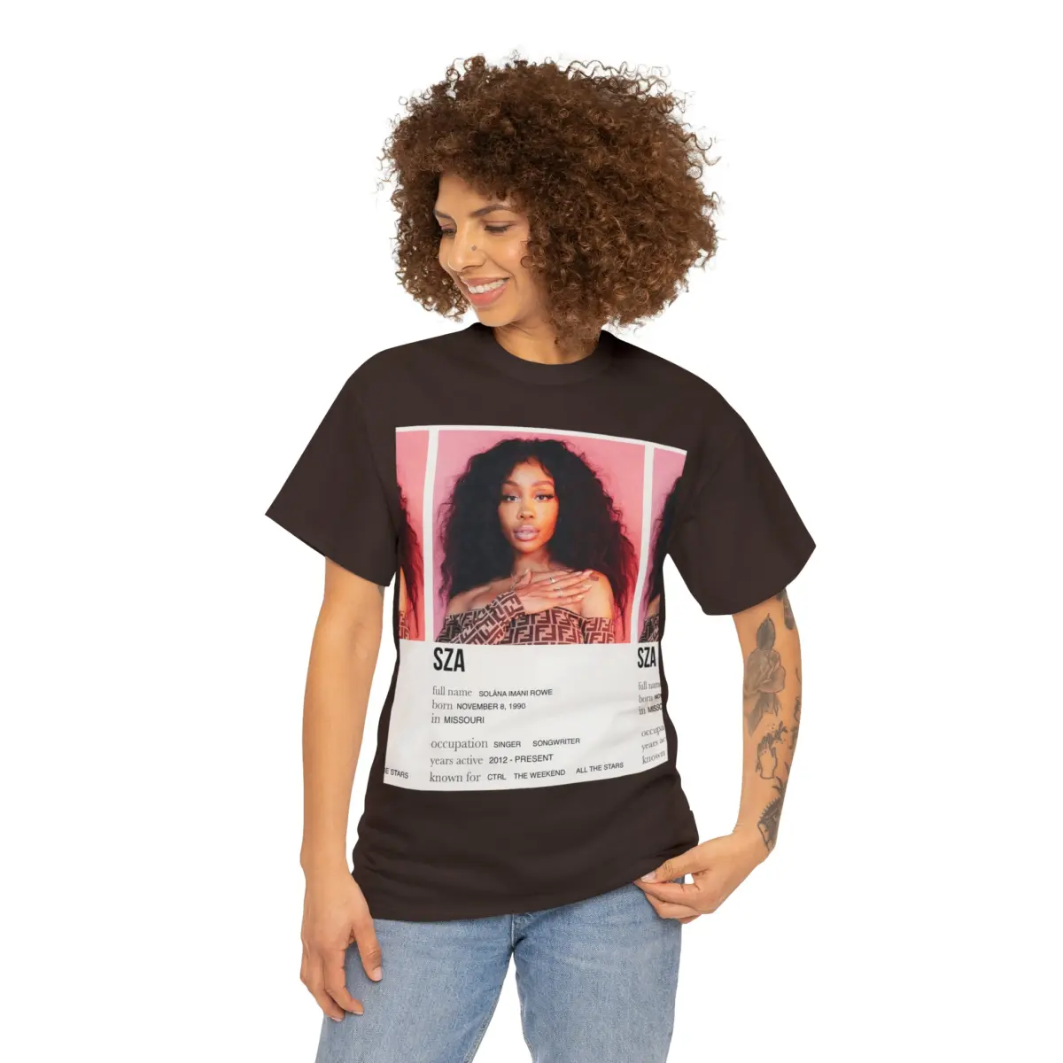 SZA- All The Stars T-shirt - 6ixmerchandise
