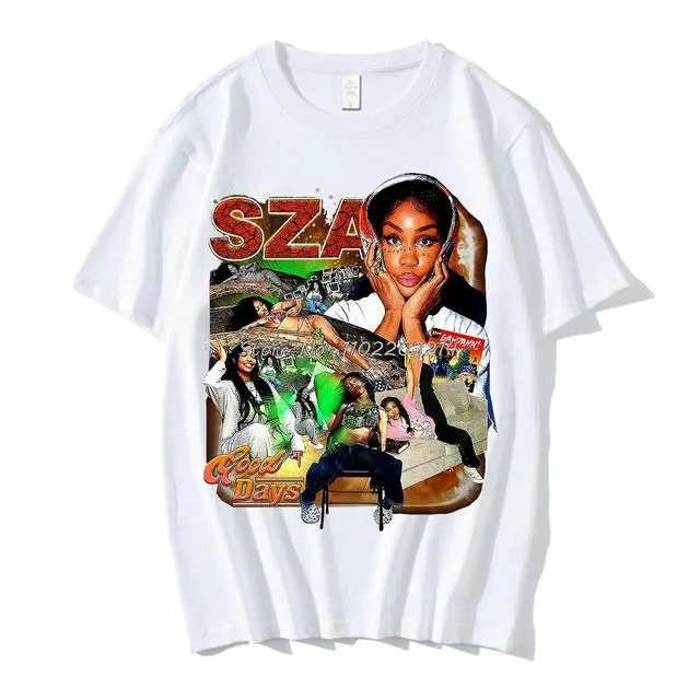 SZA Vintage T-shirt - 6ixmerchandise