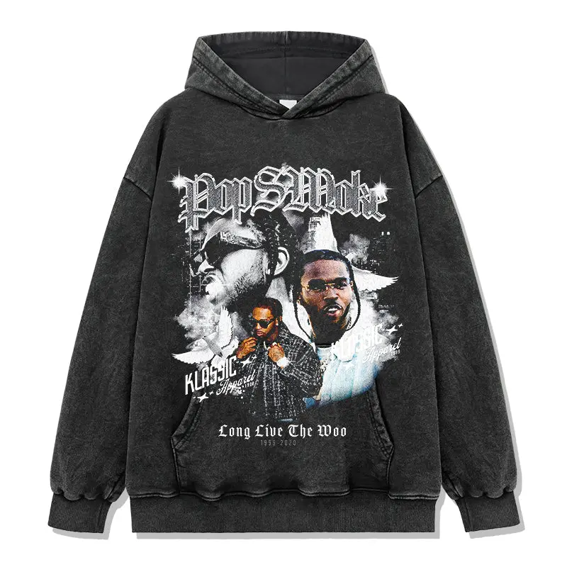 long live the woo By Pop Smoke HOODIE - view 2