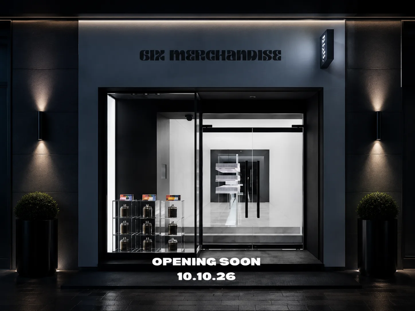 6IX Merchandise storefront, Toronto