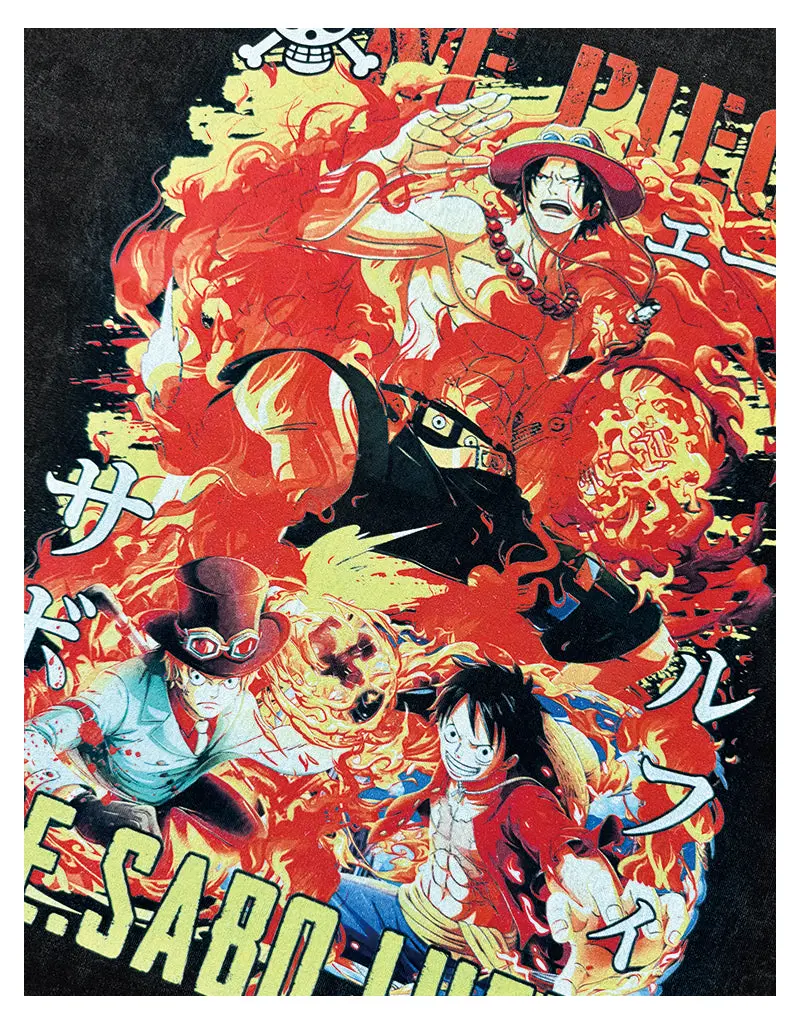 Ace Sabo Luffy One Piece "Anime" TEE - view 7