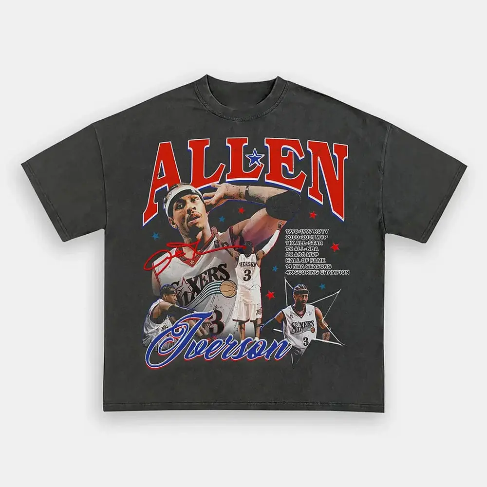 Allen Iverson Vintage Star Tee - view 3