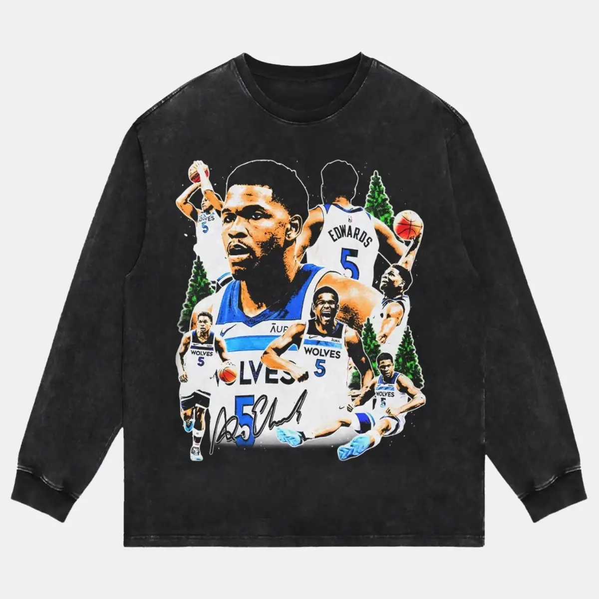 Anthony Edwards Graphic Long Sleeve — product image 2