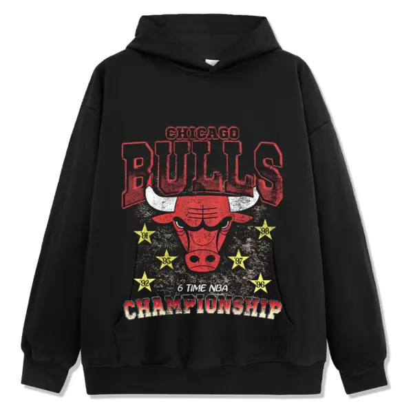 Chicago Bulls Hoodie NBA – Red 6 Time Championship