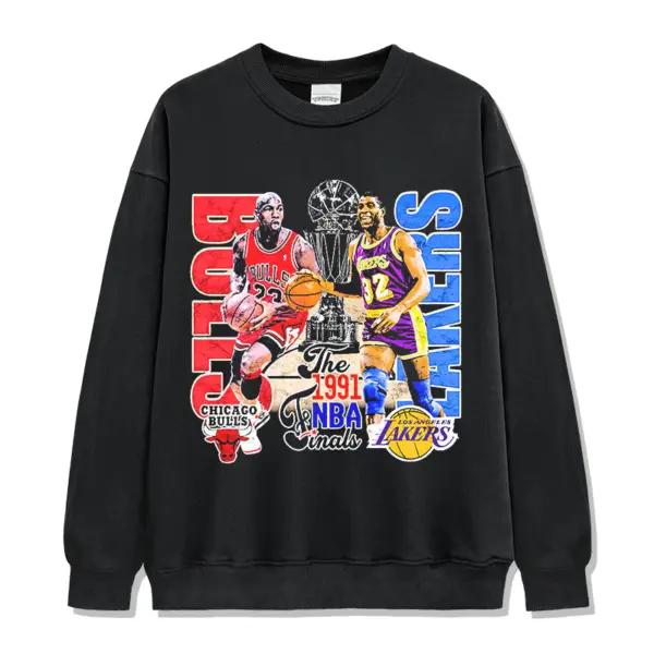 Chicago Bulls Sweatshirt NBA – 1991 Finals vs Lakers