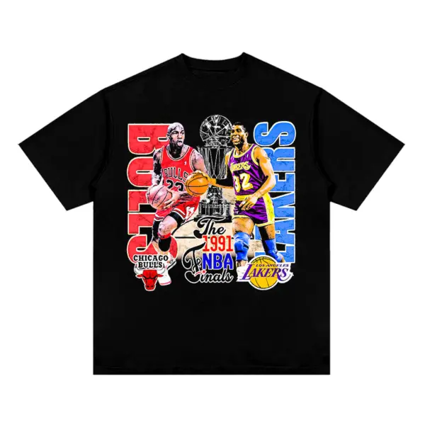 Chicago Bulls Tee NBA – 1991 Finals vs Lakers