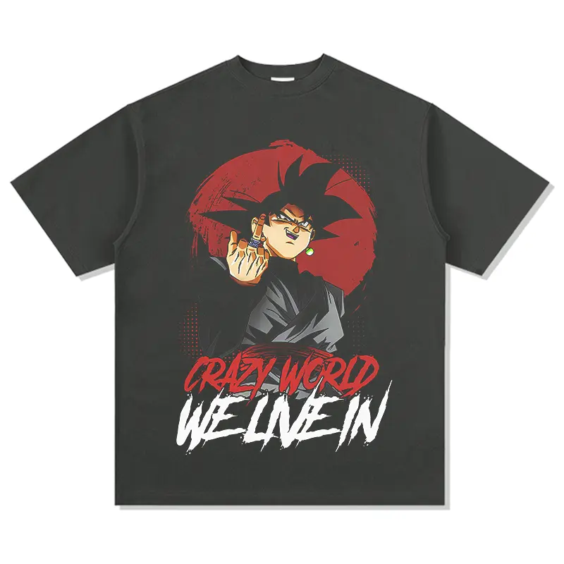 Crazy Word Goku "Anime" TEE - view 2