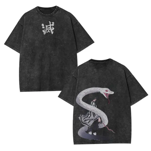 Demon Slayer Corps Vintage Oversized Heavyweight Graphic Tee