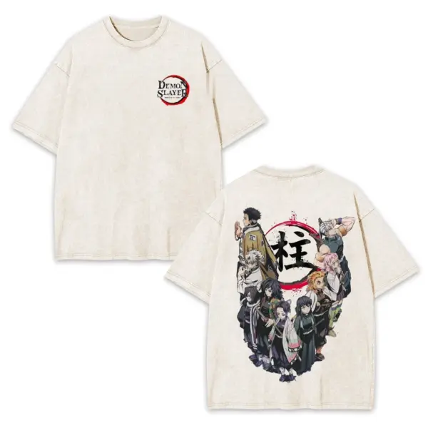 Demon Slayer Hashira Pillars Anime Unisex Graphic Tee