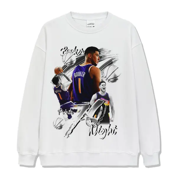 Devin Booker Sweatshirt NBA 2024 – 70 Points Night Sketch