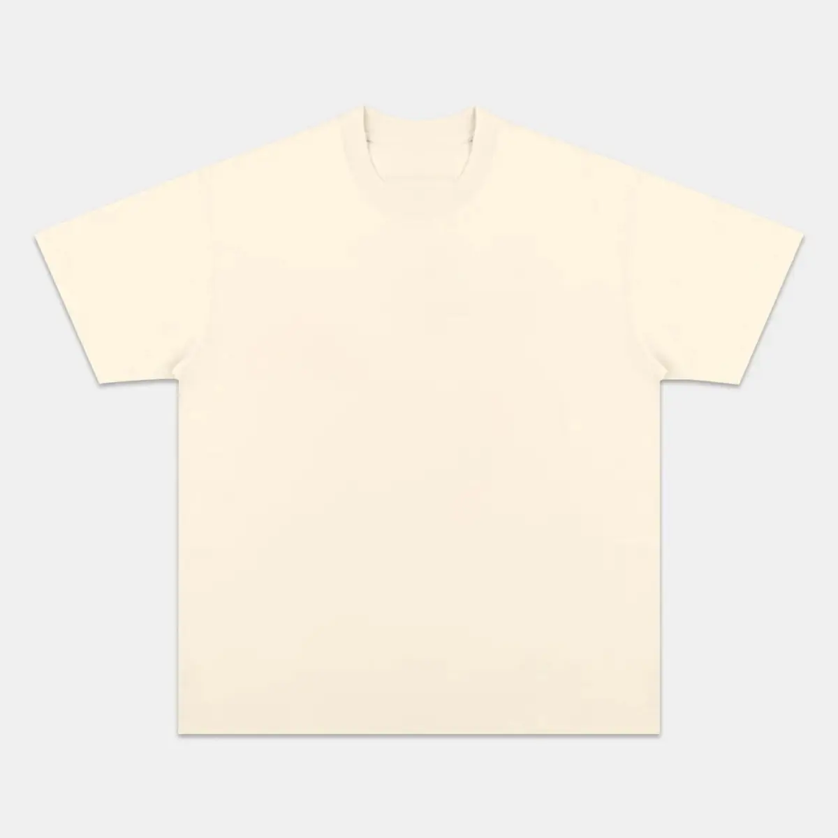 Essential Heavyweight Blank T-Shirt (Vintage Black) — product image 4