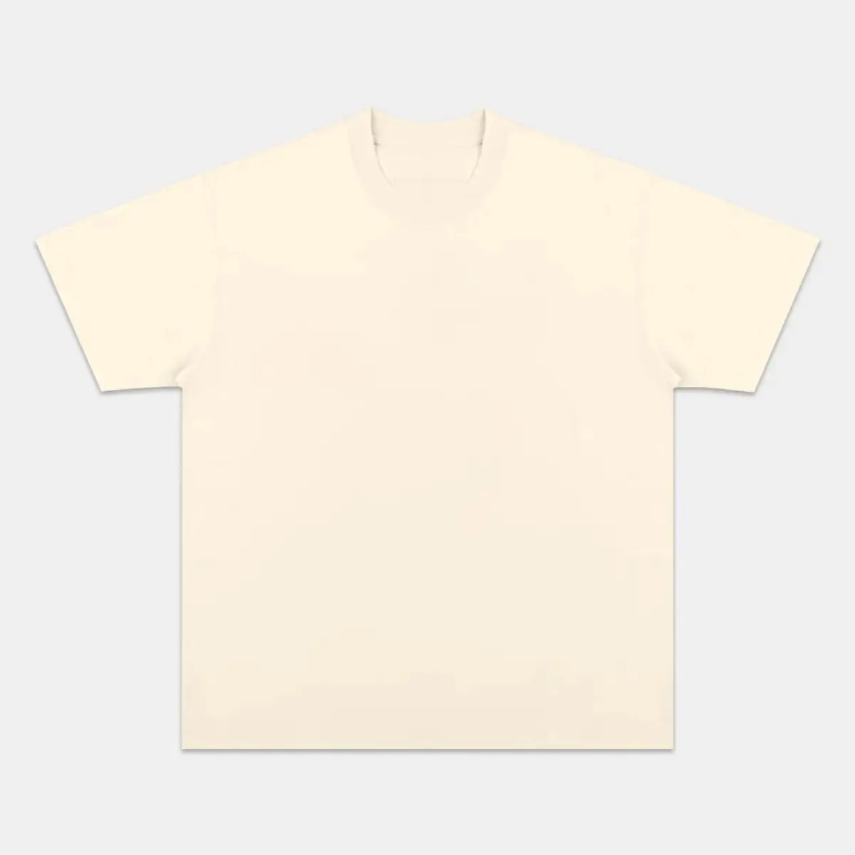 Essential Heavyweight Blank T-Shirt (Vintage Black) — product image 8