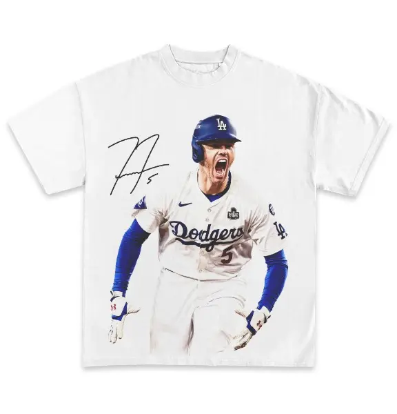 Freddie Freeman Back Design Graphic TEE