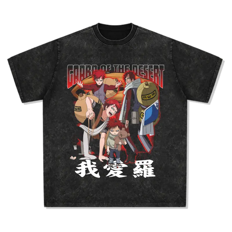 Gaara of the desert Naruto "Anime" TEE - view 2