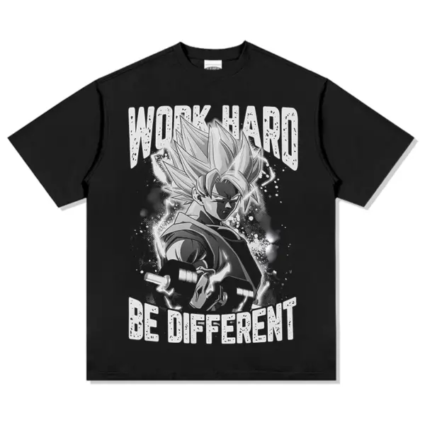 Goku Work Hard Be Different "Anime" TEE