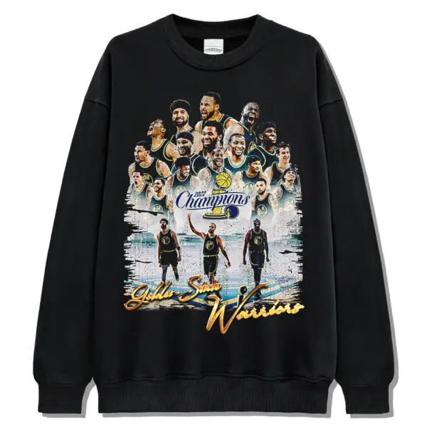 Golden State Warriors Sweatshirt NBA – Champions Team Photo