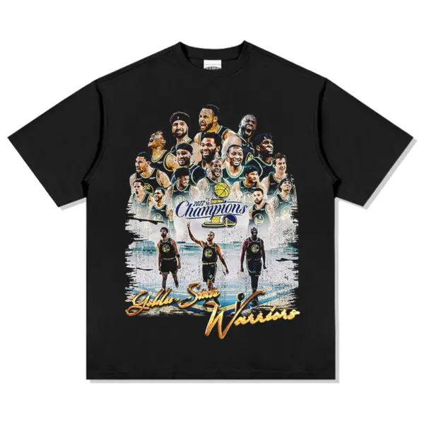 Golden State Warriors Tee NBA – Champions Team Photo