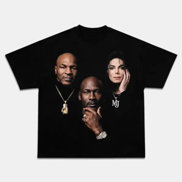 Greatest Mikes Tyson Jordan Jackson Vintage Graphic Tee