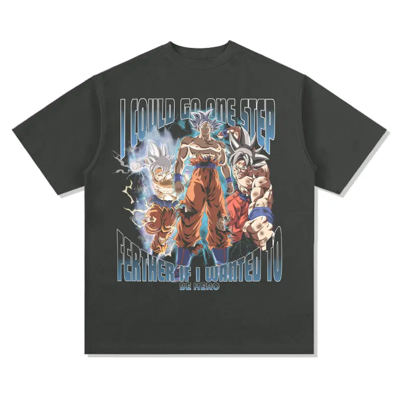 I could go one step farther if i wanted to-Goku "Anime" TEE - view 3
