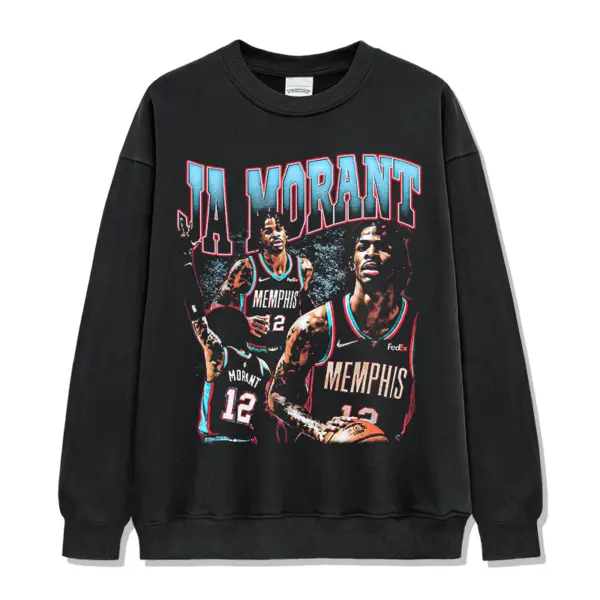 Ja Morant Sweatshirt NBA – Pink Arched Letters