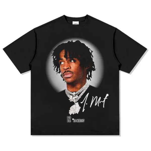 Ja Morant Tee NBA – Spotlight Portrait