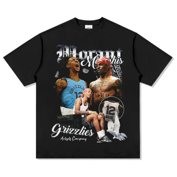 Ja Morant Tee NBA 2024 – Gothic Morant Script