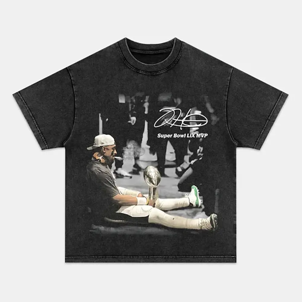 Jalen Hurts Super Bowl MVP Graphic Tee Victory Style - view 2