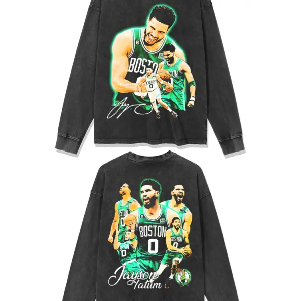 Jayson Tatum Sweatshirt NBA 2024 – Ball and Signature
