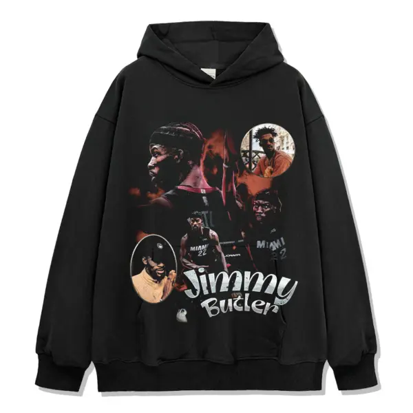 Jimmy Butler Hoodie NBA – Round Photo Collage