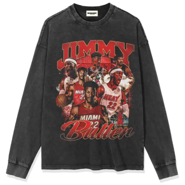 Jimmy Butler Sweatshirt NBA 2024 – Red Butler Script
