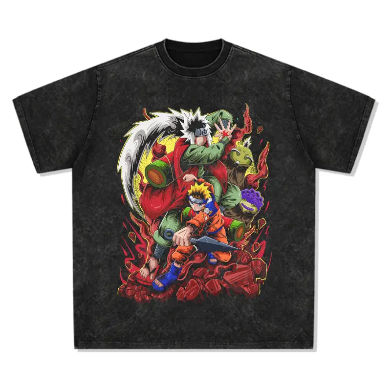Jiraiya and Naruto "Anime TEE - view 2