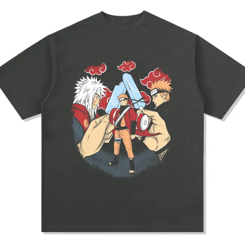 Jiraiya and Naruto "Anime TEE - view 3