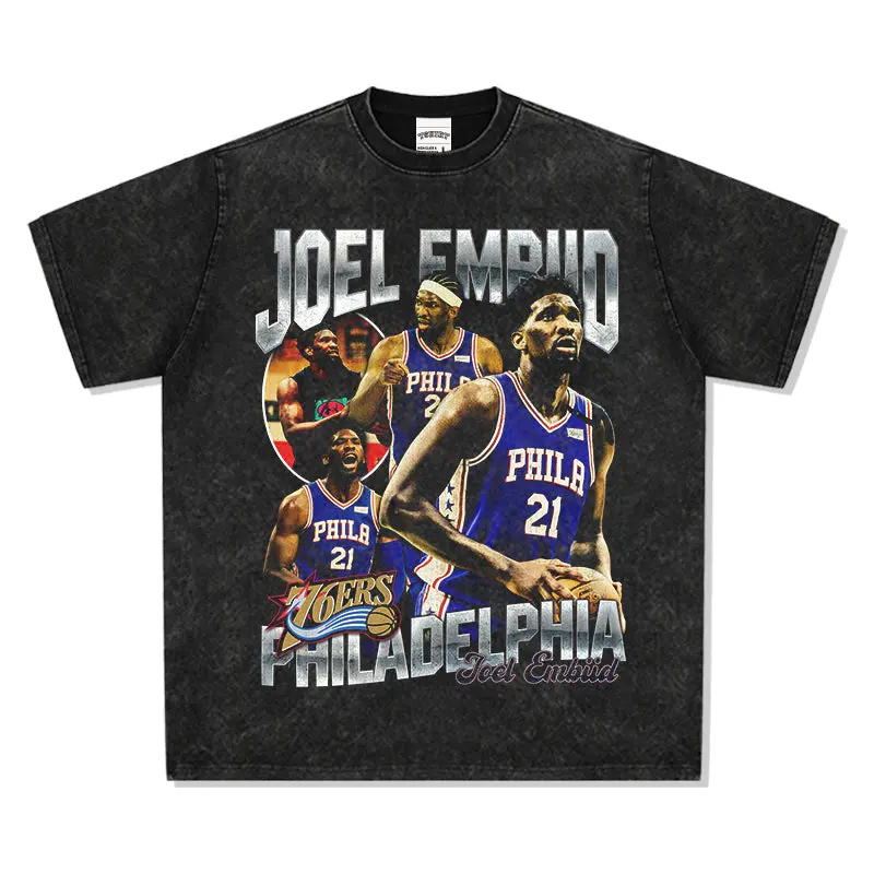Joel Embiid Tee NBA 2024 - view 3