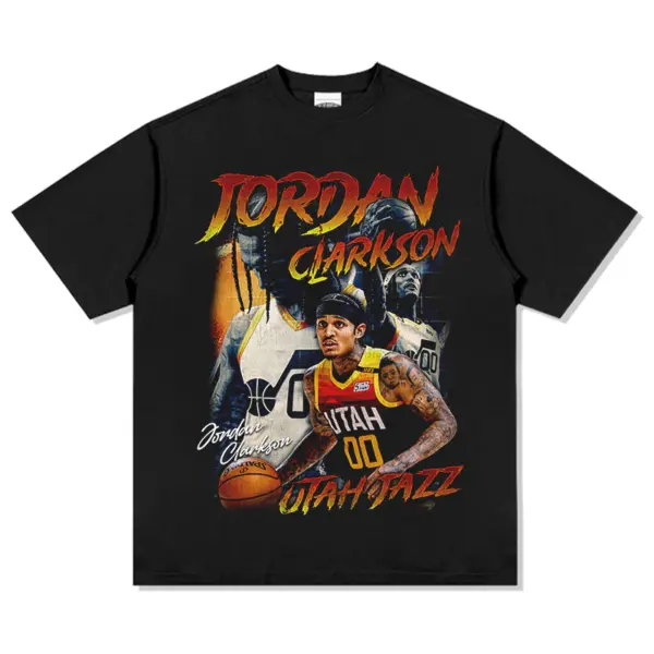 Jordan Clarkson Tee NBA 2024 – Orange 00 Jersey