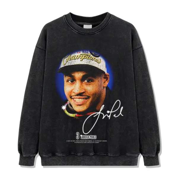 Jordan Poole Sweatshirt NBA 2024 – Champions Cap