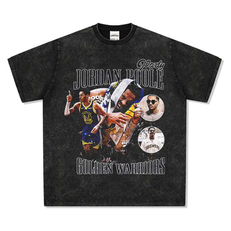 Jordan Poole TEE NBA - view 3