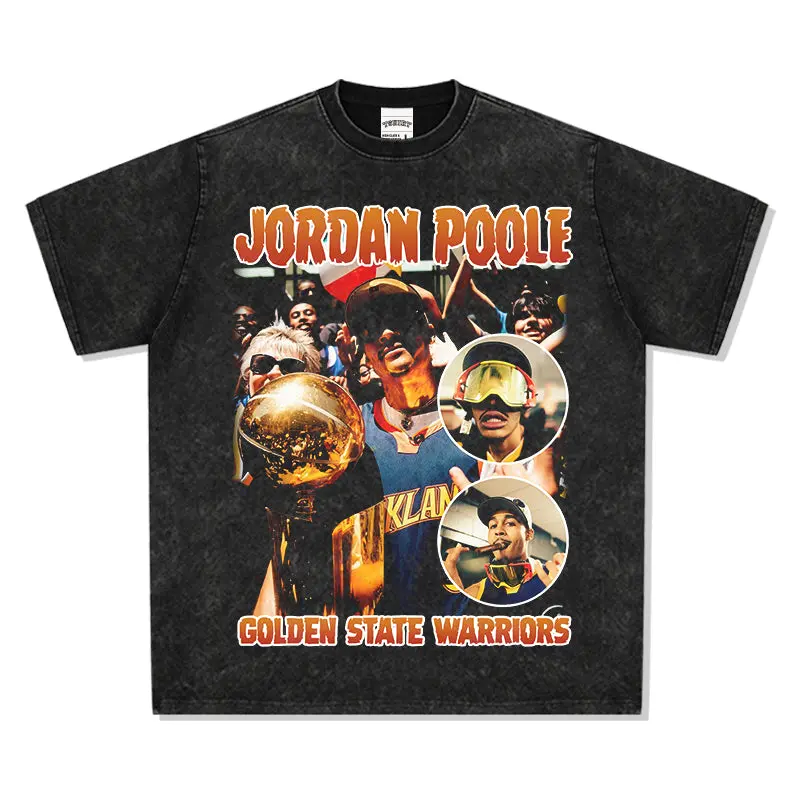 Jordan Poole TEE NBA - view 3
