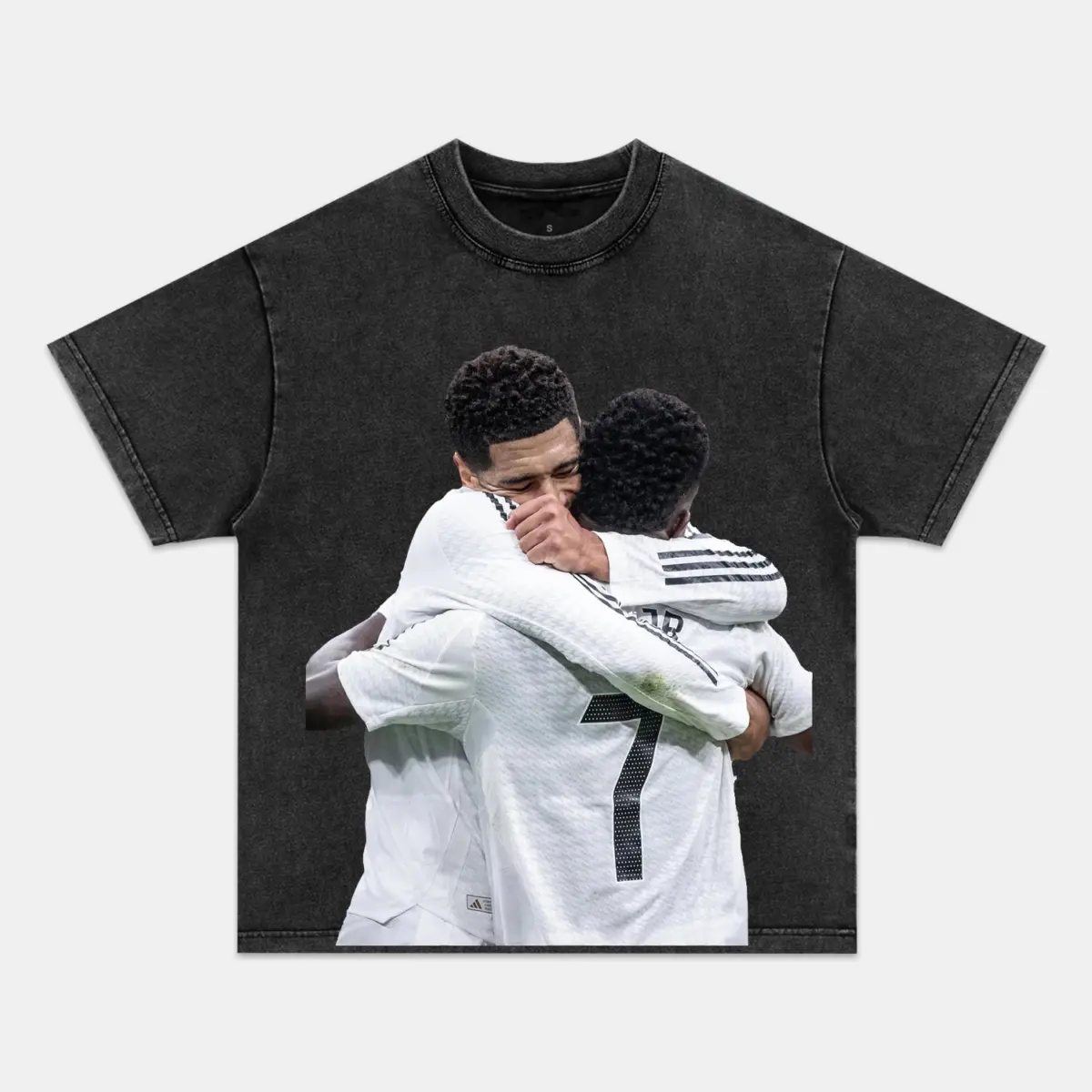 Jude Bellingham & Vinícius Jr Real Madrid Champions Graphic Tee — product image 2