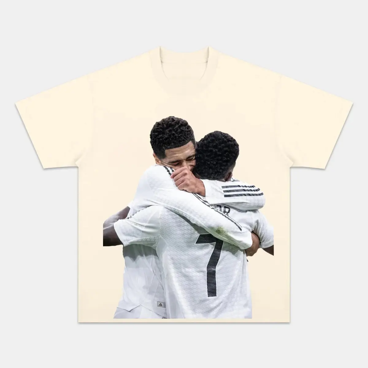 Jude Bellingham & Vinícius Jr Real Madrid Champions Graphic Tee — product image 4