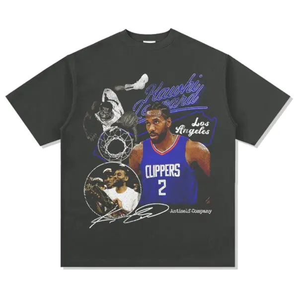 Kawhi Leonard Tee NBA 2024 – Clippers 2, Los Angeles
