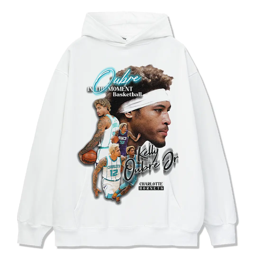 Kelly Oubre Jr Design 6247 Hoodie - White