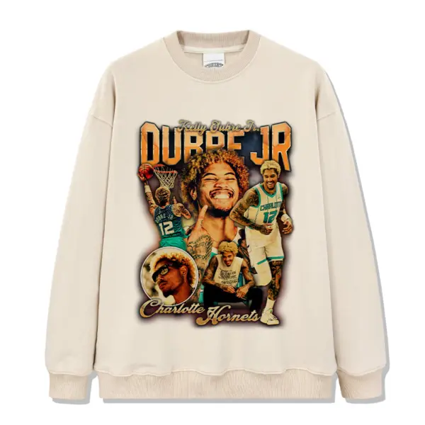 Kelly Oubre Jr Sweatshirt NBA 2024 – Orange Letters