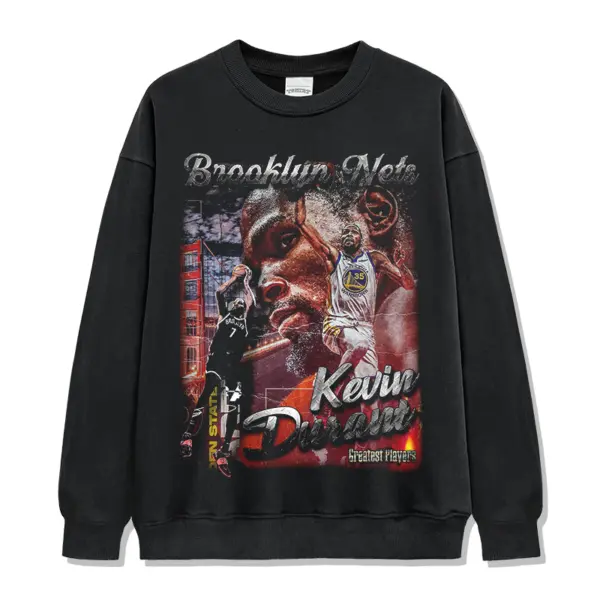 Kevin Durant Sweatshirt NBA – Brooklyn Nets Script