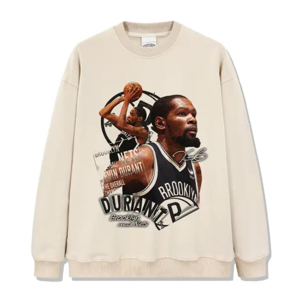 Kevin Durant Sweatshirt NBA 2024 – Overall Champion Print