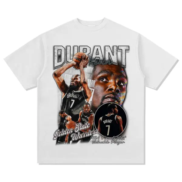 Kevin Durant Tee NBA 2024 – Golden State Script