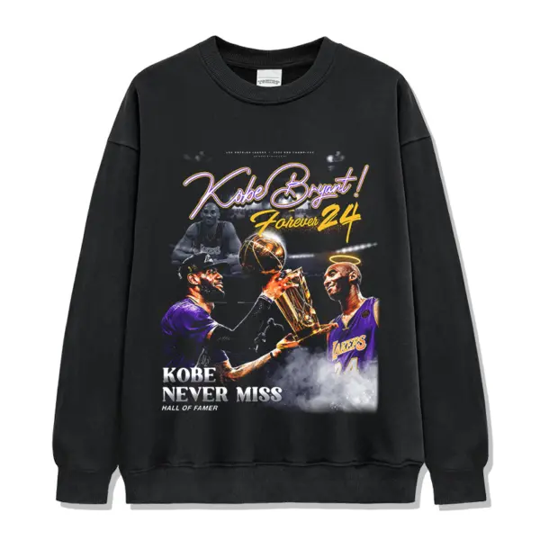 Kobe Bryant Sweatshirt NBA – Forever 24 Neon Script