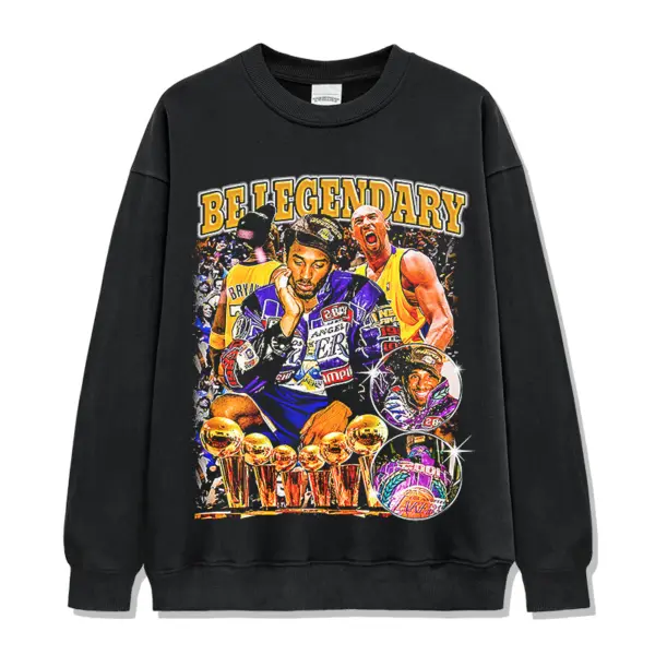 Kobe Bryant Sweatshirt NBA – Be Legendary Collage