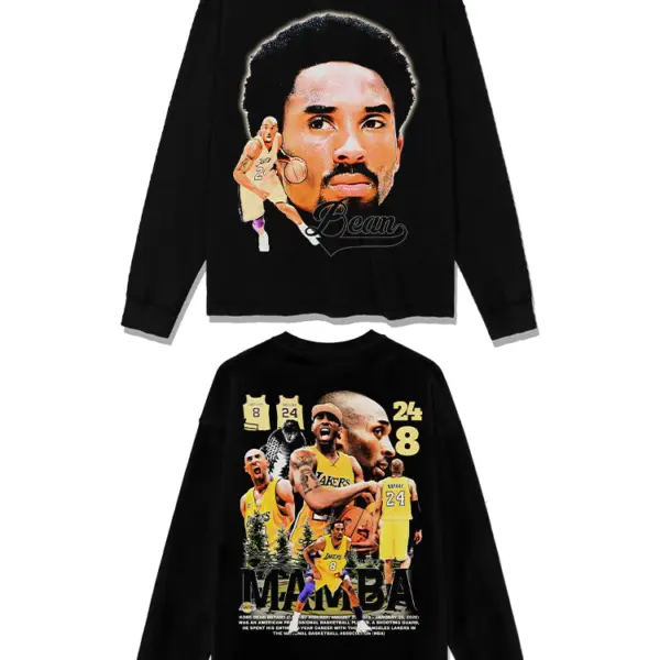 Kobe Bryant Sweatshirt NBA 2024 – 24 and 8 Mamba Back