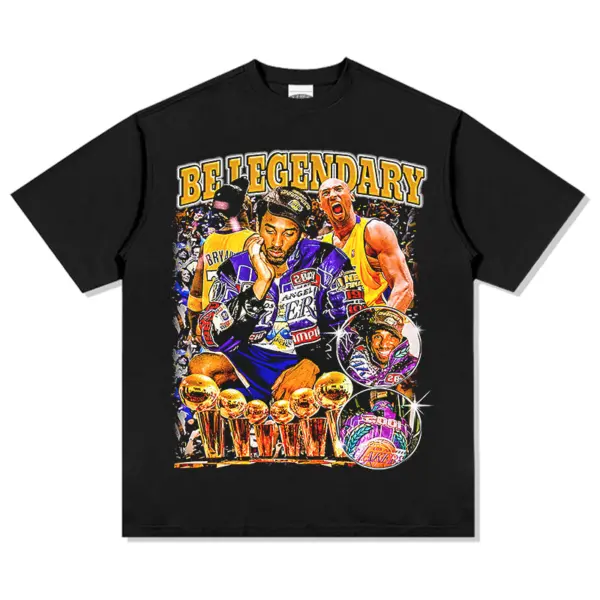 Kobe Bryant Tee NBA – Be Legendary Collage
